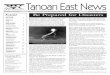 Tanoan East NewsTanoan East News • February/March, 2009 2 From the Mayor’s Office . . . 1. Protect your self-interests. Protect your property values and maintain the quality of
