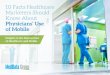 10 Facts Healthcare Marketers Should Know About Physicians ... · connected healthcare environment will be achieved in the near future. want to learn more about physician opinions