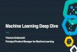 Machine Learning Deep Dive - MDC 2020 · Machine Learning Deep Dive. Agenda 2 1 About Elastic 2 Machine Learning background 3 Demo 4 Q&A. 140M ... s 40. 100. 2012 2013 2015 2016 Cumulative