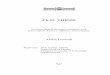 Ph.D. THESIS · This Ph.D. thesis summarizes my systematic study of point contacts with typical sizes below 100nm, down to the single atomic regime. In this experimental work, I utilize