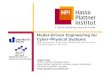 Model-Driven Engineering for Cyber-Physical …...Model-Driven Engineering for Cyber-Physical Systems Kolloquiumsvortrag, Department Elektrotechnik und Informatik, Universität Siegen,