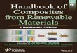 Handbook of Composites from - media control · 2017-02-08 · 7.4 Chitosan Coating on Textile Fibers to Increasing Uptake of Ionic Dyes in Dyeing 183 7.5 Chitosan Coating on Cotton