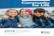 SIP-0159 CommunityFL Report 2018-front final · 2019-06-13 · Report. The . 2018 Community for Life Annual Report. demonstrates our accountability to our community through the advancement