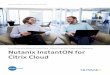 Citrix Cloud with Nutanix Private Cloud - Hybrid …...Nutanix cluster is registered with Citrix Cloud as a hosting provider, it becomes a seamless experience for any Citrix admin