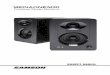 Powered Studio Monitors - SamsonTech · 2018-07-26 · The MediaOne M30 main input connections can be made via the rear panel RCA inputs. Follow the simple steps and diagram below