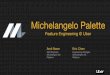 Michelangelo Palette - QCon.aiDefine new features + create production pipelines from spec Share features across Uber: cut redundancy, use consistent data Enable tooling: Data Drift