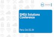 EMEA Solutions Conference€¦ · Big Data By 2020 volume of data stored will 35 reach 35 Zettabytes ... Hadoop . 28 Dell Confidential Enterprise Solutions Group Summary ... Data