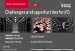Challenges and opportunities for I/O - Limitless Storage ... · The Current I/O Stack A Community Strategy Smart Interfaces Examples Next Generation Interfaces Summary User Challenges