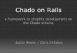 Chado on Railsgmod.org/mediawiki/images/8/8a/Jan2010RubyOnRailsAndChado.pdf · Example app: 5 min. Chado gene pages model: done already controller: make controller, write method to