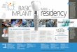 TORONTO INSTITUTE BASIC residency IMPLANTcst.agd.org/pdf/constituents/Region15-16/tide... · BASIC residency IMPLANT ... and professional responsibilities for implant dentistry 