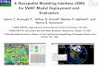 A Geospatial Modeling Interface (GMI) for SWAT …...A Geospatial Modeling Interface (GMI) for SWAT Model Deployment and Evaluation James C. Ascough II1, Jeffrey G. Arnold2, Nathan