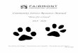 “Paws for a Cause 2019 - 2020 - Fairmont Preparatory Academy · The Fairmont Preparatory Academy (FPA) Community Service Program helps guide students to develop, plan, carry out,