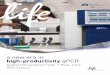 a new era in high-productivity qPCR - Thermo Fisher Scientific · high-productivity qPCR. Building on the gold-standard design elements of six generations of real-time PCR systems,