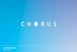 INVESTOR ROADSHOW - company.chorus.co.nz · 15 INVESTOR ROADSHOW . 15 October 2018 40% growth in traffic peak: Sept 2017-2018 Network throughput (Tbps) Time of day 0 0.2 0.4 0.6 0.8
