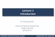 Lecture 1 Introduction - Tongji Universitysse.tongji.edu.cn/liangshuang/acg2013spring/slides/01-intro.pdf · Lecture 1 Introduction Dr. Shuang LIANG School of Software Engineering