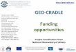 H2020 - resource efficiency and raw ACTIVITY: Developing Fundinggeocradle.eu/wp-content/uploads/2017/04/2017-04-12-GEO... · 2017-04-26 · Food Security, Sustainable Agriculture