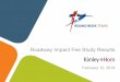 Roadway Impact Fee Study Results - Round Rock, Texas · roadway impact fees in which case the agreement shall determine the time and manner of payment. Schedule –Step 2 •February