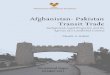 Vivekananda International Foundation · in “Pak- Afghan Trade: Trends and Issues Perceptions of Business Community”, December 2013. ... for peaceful and friendly relations among