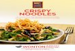 CRISPY NOODLES - Wontongoldenbowl.com/pdf/Wonton-Food-Crispy-Noodles.pdfCRISPY NOODLES Our Crispy Chow Mein Noodles and Wonton Strips provide a crunchy and delicious contrast to any