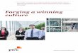 Forging a winning culture - pwc.lu · 4 PwC Forging a winning culture Introduction: Time for a new take on cultural change We’re pleased to introduce ‘Forging a winning culture’