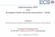 Cybersecurity cPPP and European Cyber Security Association ...cache.media.education.gouv.fr/file/2016/33/0/01... · SIGNATURE CEREMONY –July 5, 2016 2 Commissioner Oettinger Cybersecurity