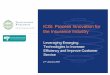 ICIS: Process Innovation for the Insurance Industry · 2018-01-23 · Oracle components (database, forms) ... Process innovation for the insurance industry. Leveraging technology