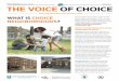 First Edition March 2019 Isssue 1 THE VOICE OF CHOICE · 2019-07-26 · your community into a neighborhood of opportunity. It is my hope that this initiative will provide you with