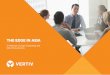 The edge in AsiA - Vertiv · 04 The Potential of the Edge 05 Why an Edge Strategy is Important 07 The Micro Data Center: The Backbone of Edge Computing 08 Factors to Consider When