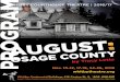 WHITBY COURTHOUSE THEATRE 2016/17 PROGRAM · WHITBY COURTHOUSE THEATRE PRESENTS AUGUST: OSAGE COUNTY by Tracy Letts November 10-12, 17-19, 24-26, 2016 August: Osage County premiered