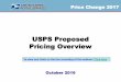 USPS Proposed Pricing Overview...Price Change 2017 USPS Proposed Pricing Overview October 2016 To view and listen to the live recording of the webinar: Click herePrice Change 2017