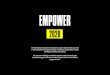 EMPOWER · EMPOWER 2020 The ACE Empower programme is designed to support anyone building a career in the newspaper and magazine industry. We help you develop skills, increase knowledge