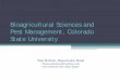 Bioagricultural Sciences and Pest Management, Colorado State University · management theory and practice • Undergraduate students from many areas of interest LIFE 102 Attributes