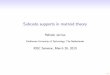 Subcode supports in matroid theory - Relinde Jurrius · Minimal subcodes in matroid theory Why the truncated matroid? To nd supports of minimal codewords, we x l(J) = 1 and minimalize