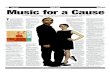 April 15, 2011 COVER STORY Music for a Causecontent.bandzoogle.com/users/claramay/files/CLARA... · cide in the Congo, colo-nialism and cultural iden-tity. Crucial political issues