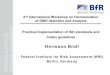 Federal Institute for Risk Assessment (BfR) Berlin, Germanygmo-crl.jrc.ec.europa.eu/capacitybuilding... · Codex guidelines Hermann Broll Federal Institute for Risk Assessment (BfR)