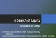 In Search of Equity - Texas Tech University Health Sciences Center · GENESIS 24 15 And it came to pass, before he had done speaking, that, behold, Rebekah came out, who was born