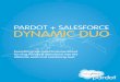 PARDOT + SALESFORCE DYNAMIC DUO · Pardot’s ability to revive leads we had in Salesforce. We’ve been able to convert customers that had initially seen our site a year prior.”