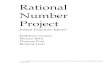 Rational Number Project - Austin ISDcurriculum.austinisd.org/schoolnetDocs/mathematics/3rd/Grade 3 CRM 1/Rational Number...ideas. • These lessons provide students with daily “hands-on”