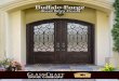 Buffalo Forge - Texas Custom Doors · strength and beauty.....a unique design benefit only from GlassCraft! ... Ice Flower and Reeds glass options offer a moderate level of ... The