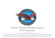 Pratt & Whitney Military Engines 2014 Overview · Pratt & Whitney Military Engines 2014 Overview This document has been publicly released DISTRIBUTION STATEMENT A. Approved for public