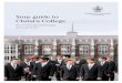 CANTERBURY Your guide to Christ’s College · 8 – Your guide to Christ’s College Established in 1850, Christ’s College is an Anglican school founded on Christian principles