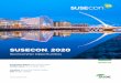 SUSECON 2020 - SUSE LinuxSUSECON 2020 Prospectus 3 Event Highlights SUSECON activities will run through the full week. MONDAY: ++ SUSE Partner Summit (Partners only) ++ Pre-conference