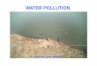 WATER POLLUTIONWater pollution Water pollution is a major global problem which requires ongoing evaluation and revision of water resource policy at all levels (international level
