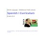 World Languages Middletown Public Schools Spanish I Curriculum€¦ · Task BENCHMARKS Middletown Public Schools INSTRUCTIONAL STRATEGIES RESOURCES ASSESSMENTS 1. COMMUNICATION 1.1