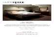 Mod. AQUA Bed Partner: PRESOTTO - Living Space & Partners ex-display stock... · Mod. AQUA Bed Partner: PRESOTTO Aqua is a bed that gives you a feeling of extraordinary lightness