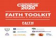 FAITH TOOLIT · This toolkit is designed to help faith leaders like you ensure that everyone in your community is counted so that your local schools, roads and hospitals get their