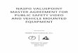 NASPO VALUEPOINT MASTER AGREEMENT FOR PUBLIC … · NASPO VALUEPOINT MASTER AGREEMENT FOR . PUBLIC SAFETY VIDEO AND VEHICLE MOUNTED EQUIPMENT. Submitted by: TASER International, Inc