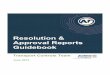 Resolution Guidebook w revisions - Auckland …...2.0 Cat Hiles Revisions July2015 Auckland Transport –Network Operationsand Safety June 2015 Resolution and Approval Report Guidelines
