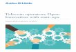 Telecom operators: Open Innovation with start-ups · Telecom operators: Open Innovation with start-ups . Content Introduction 3 1. Energizing collaboration with start-ups 4 ... The
