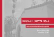 BUDGET TOWN HALL - California State University Channel ... · 17/11/2017  · • Human Resources o Administrative Efficiencies Committee • Procurement and Risk Management ... –